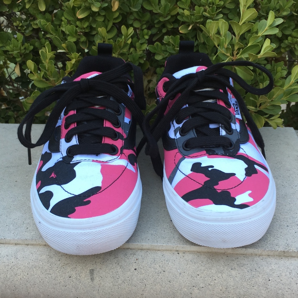 Pink Camouflage Kyle Walker Pro Skate Low Top Vans
